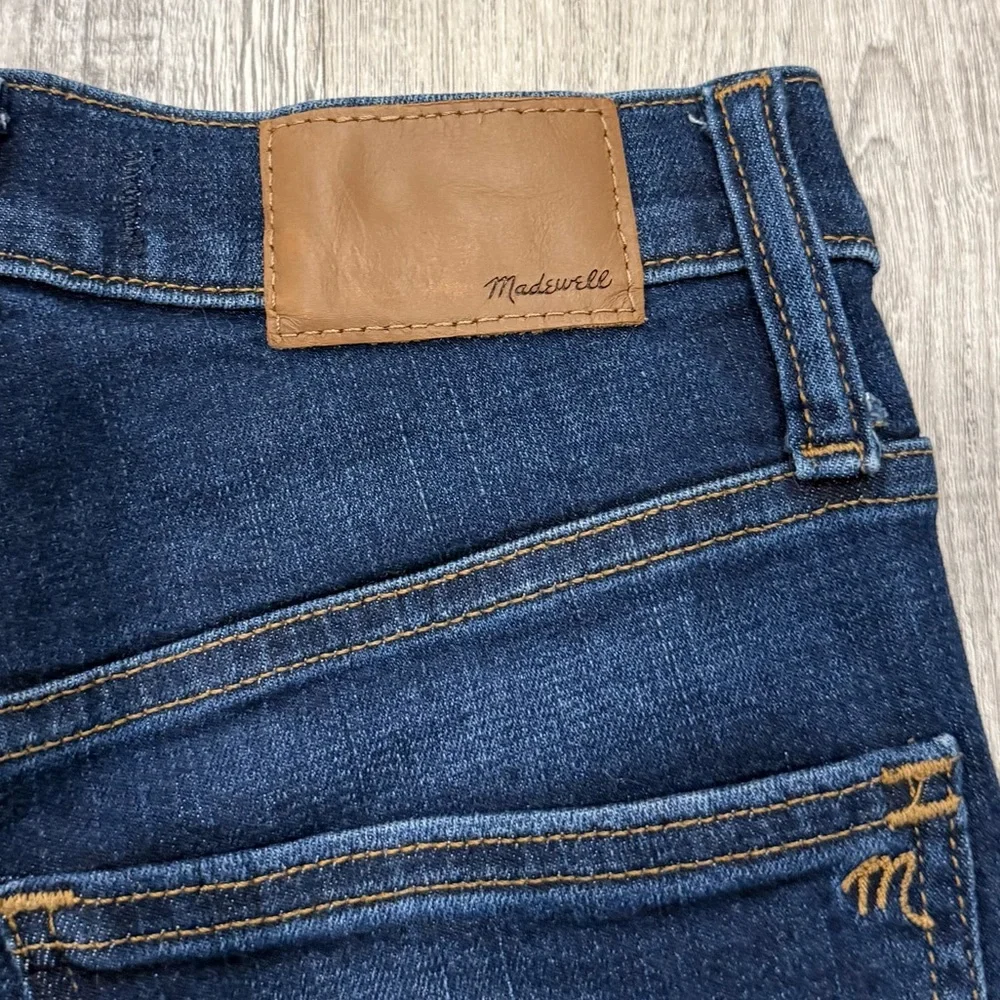 Madewell 10” High Rise Skinny Dark Blue Women's Jeans - 24 - Picture 7 of 10